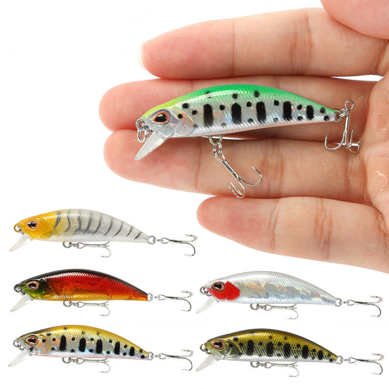 Fishing Equipment For Trout - Mini Sinking Minnow Wobblers Fishing Lures