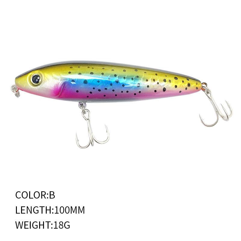 100mm 18g Pencil Bait Floating - Fishing Equipment For Trout 评论和价格