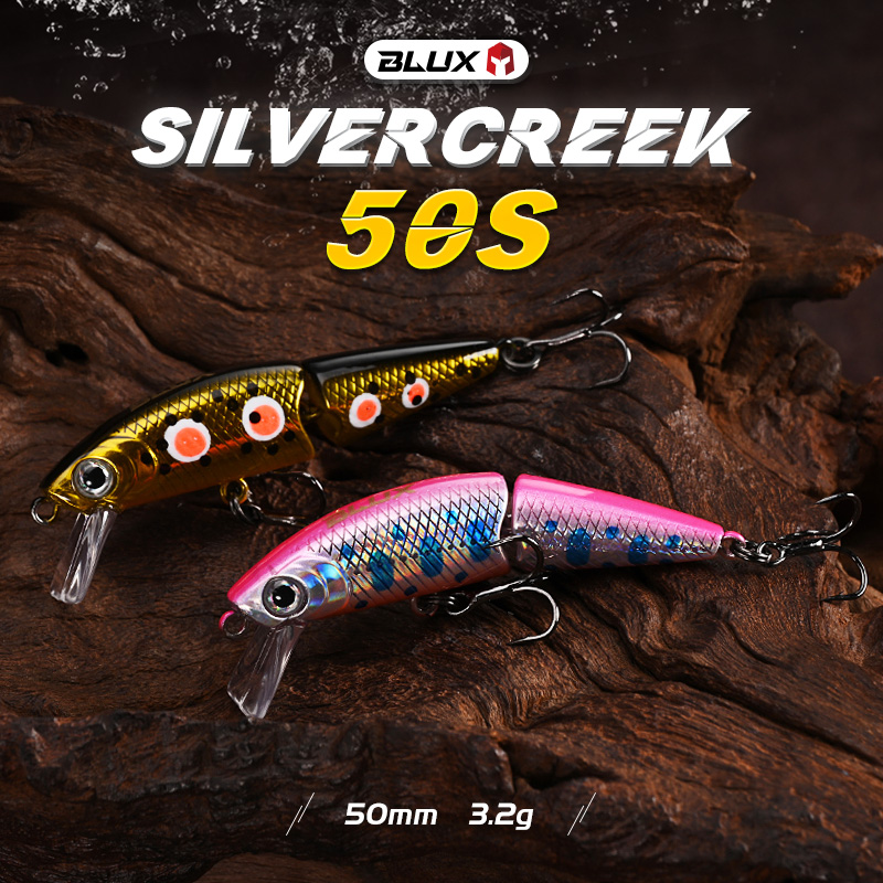 BLUX DR. Minnow Joint 50S Swim - Fishing Equipment For Trout 评论和价格