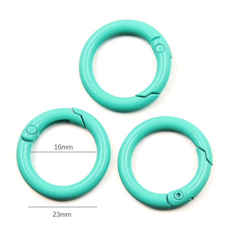 5-20pcs Colorful Spring O Ring - Circle Hook Set 评论和价格