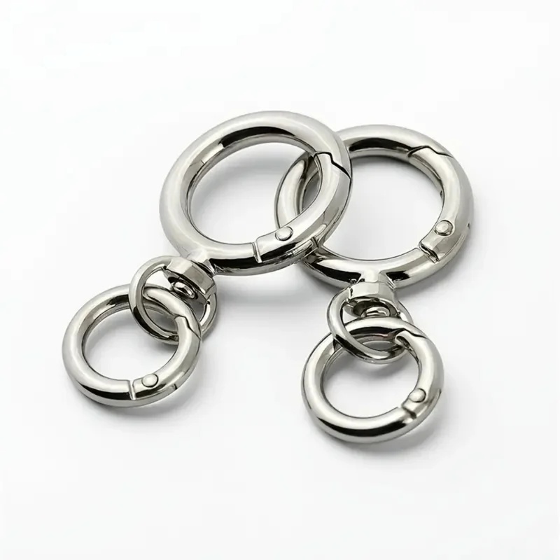 2Sets Round Spring Snap Carabi - Circle Hook Set 评论和价格