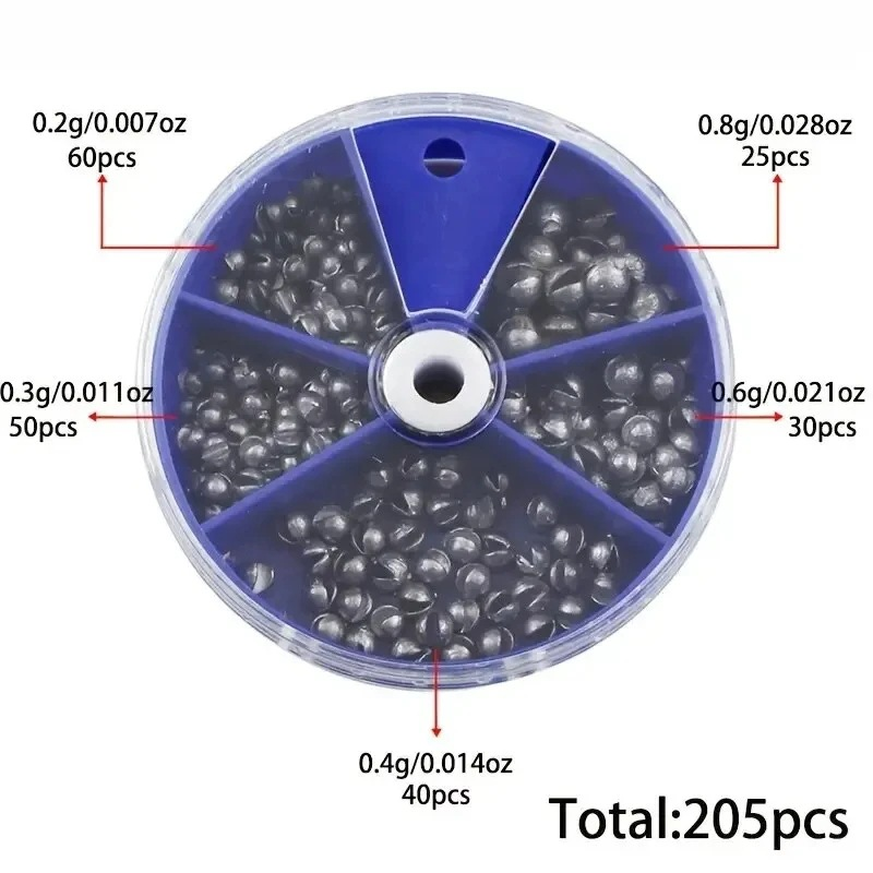 Split Shot Fishing Sinkers Wei - Fishing Equipment Set 评论和价格