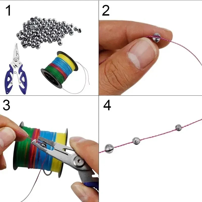 Split Shot Fishing Sinkers Wei - Fishing Equipment Set 评论和价格
