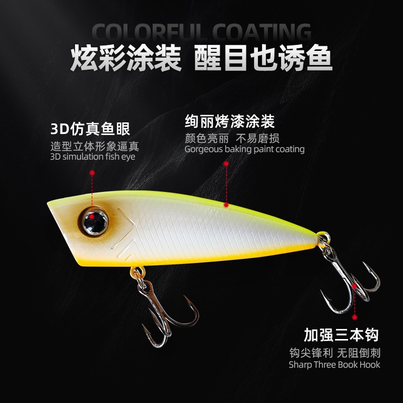 New Fishing Lures Topwater Pop - Fishing Equipment For Trout 评论和价格