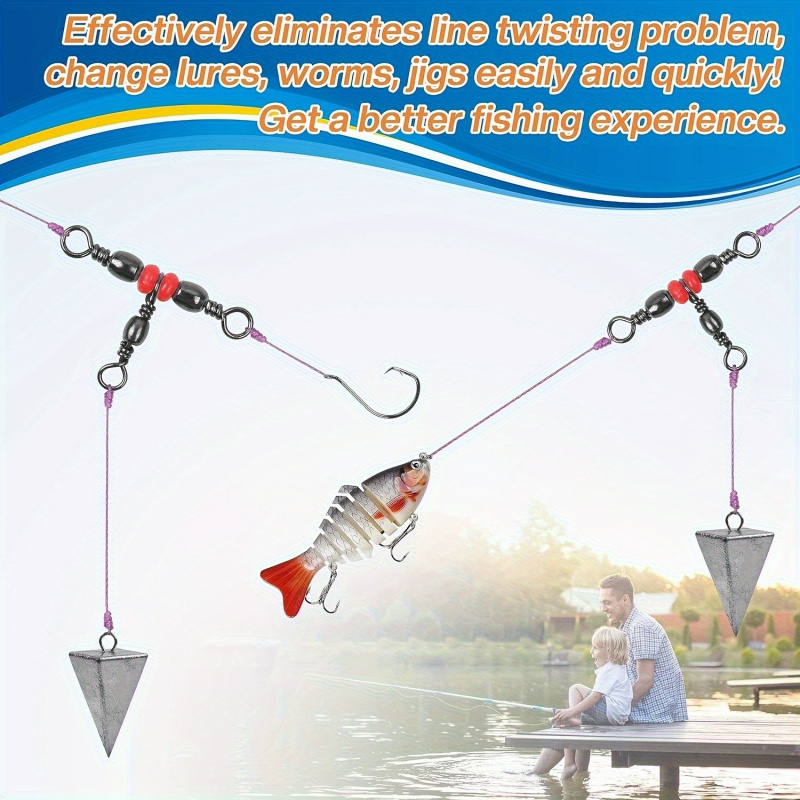 Fishing 3- Way Swivels, Packag - Fishing Equipment Set 评论和价格