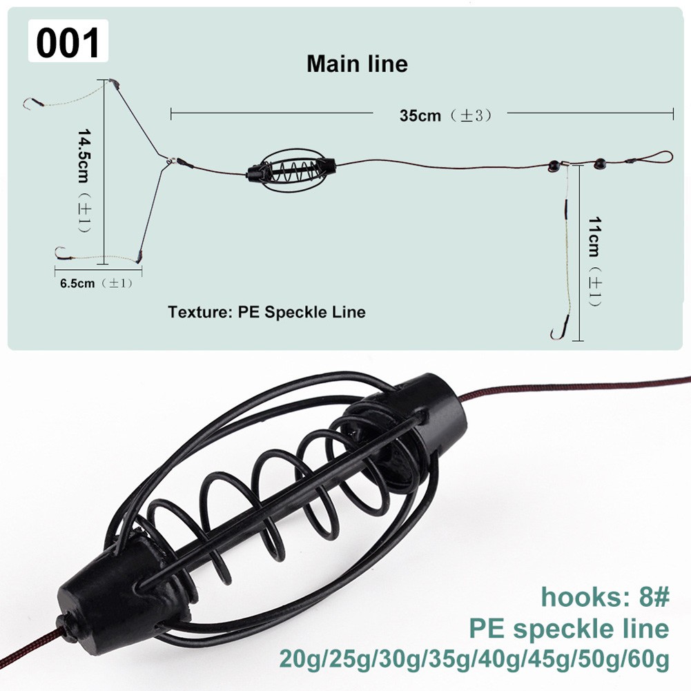1PCS Carp Fishing Feeder Europ - Fishing Equipment Set 评论和价格