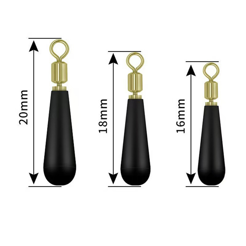 Rotatable Metal Swivel Rubber  - Fishing Equipment For Trout 评论和价格
